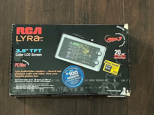 Rca lyra 20gb tft - 20gb, mp3